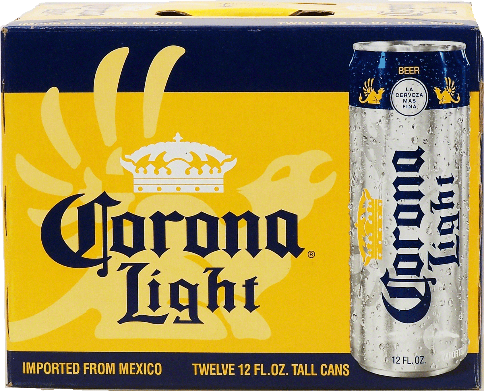 Corona Light beer imported from Mexico, 12-fl. oz. tall cans Full-Size Picture